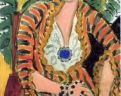 海琳伽里兹尼的肖像 - 亨利·马蒂斯